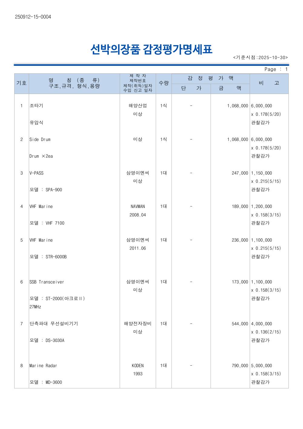 감정평가서 12페이지