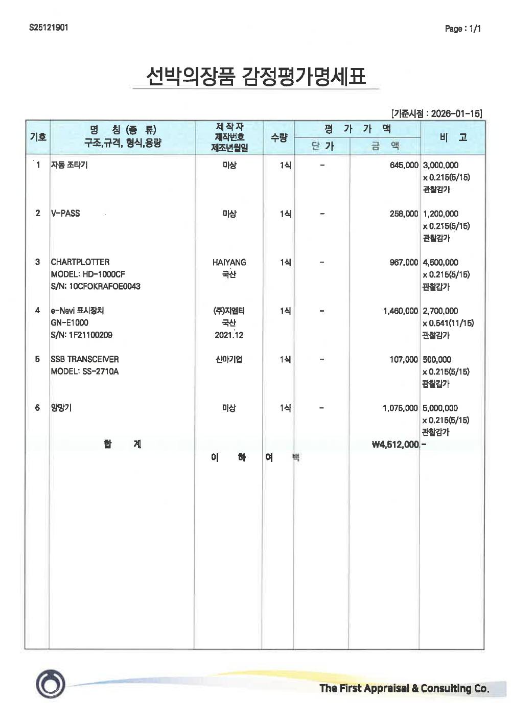 감정평가서 15페이지