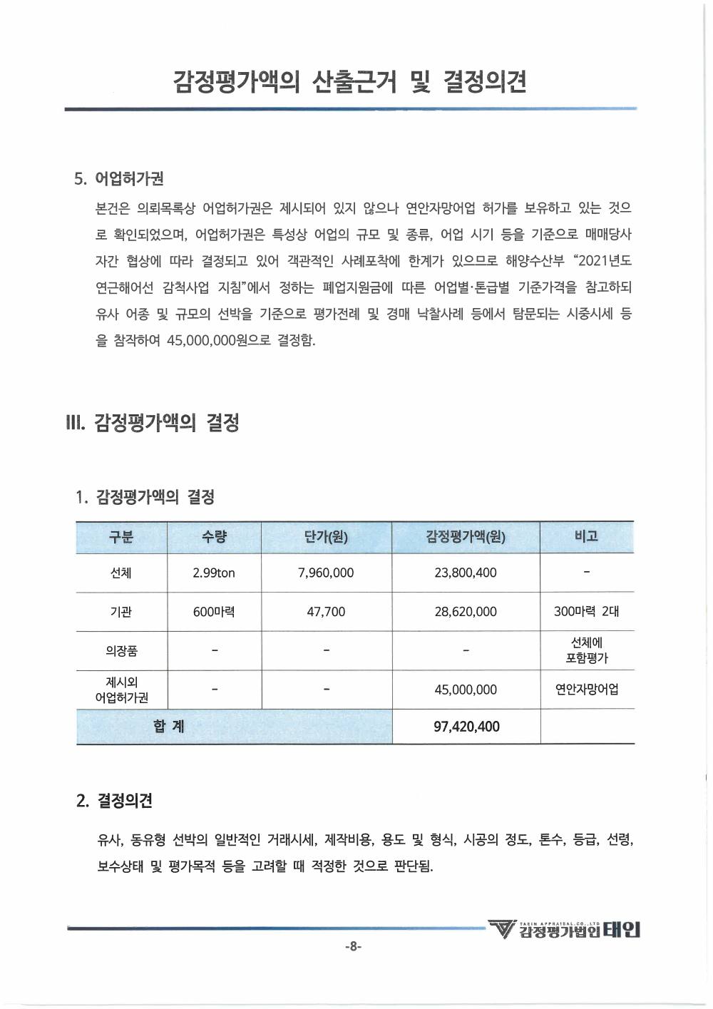 감정평가서 10페이지