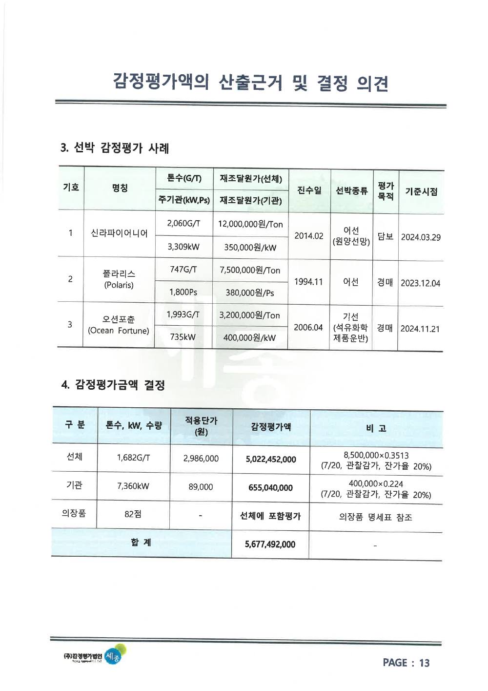 감정평가서 15페이지