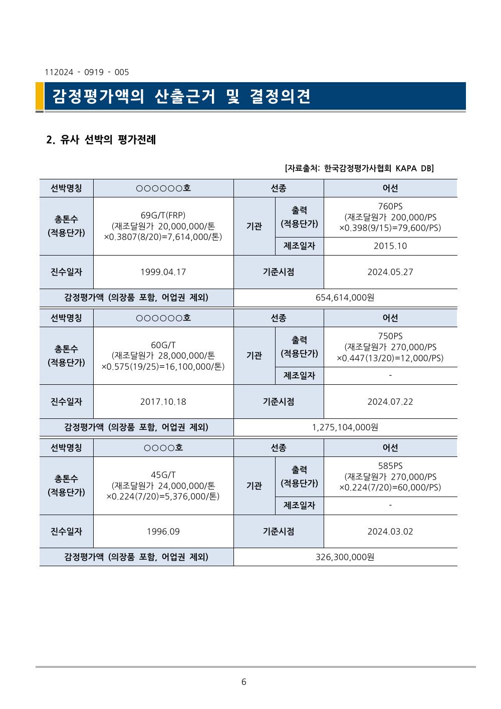 감정평가서 11페이지