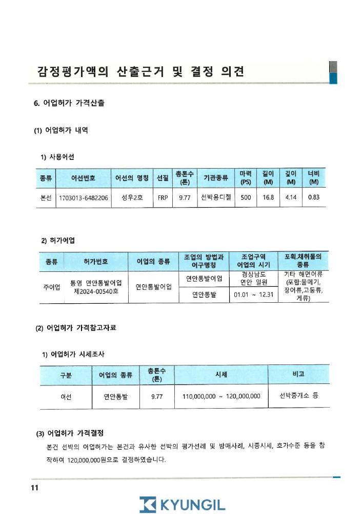 감정평가서 13페이지
