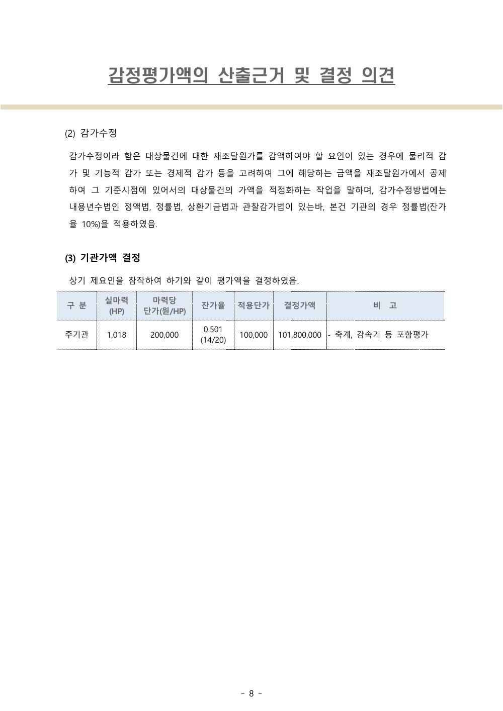 감정평가서 10페이지