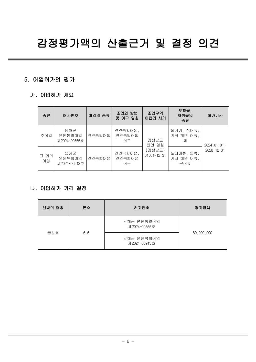 감정평가서 11페이지
