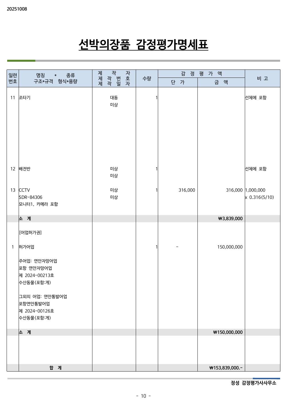 감정평가서 11페이지