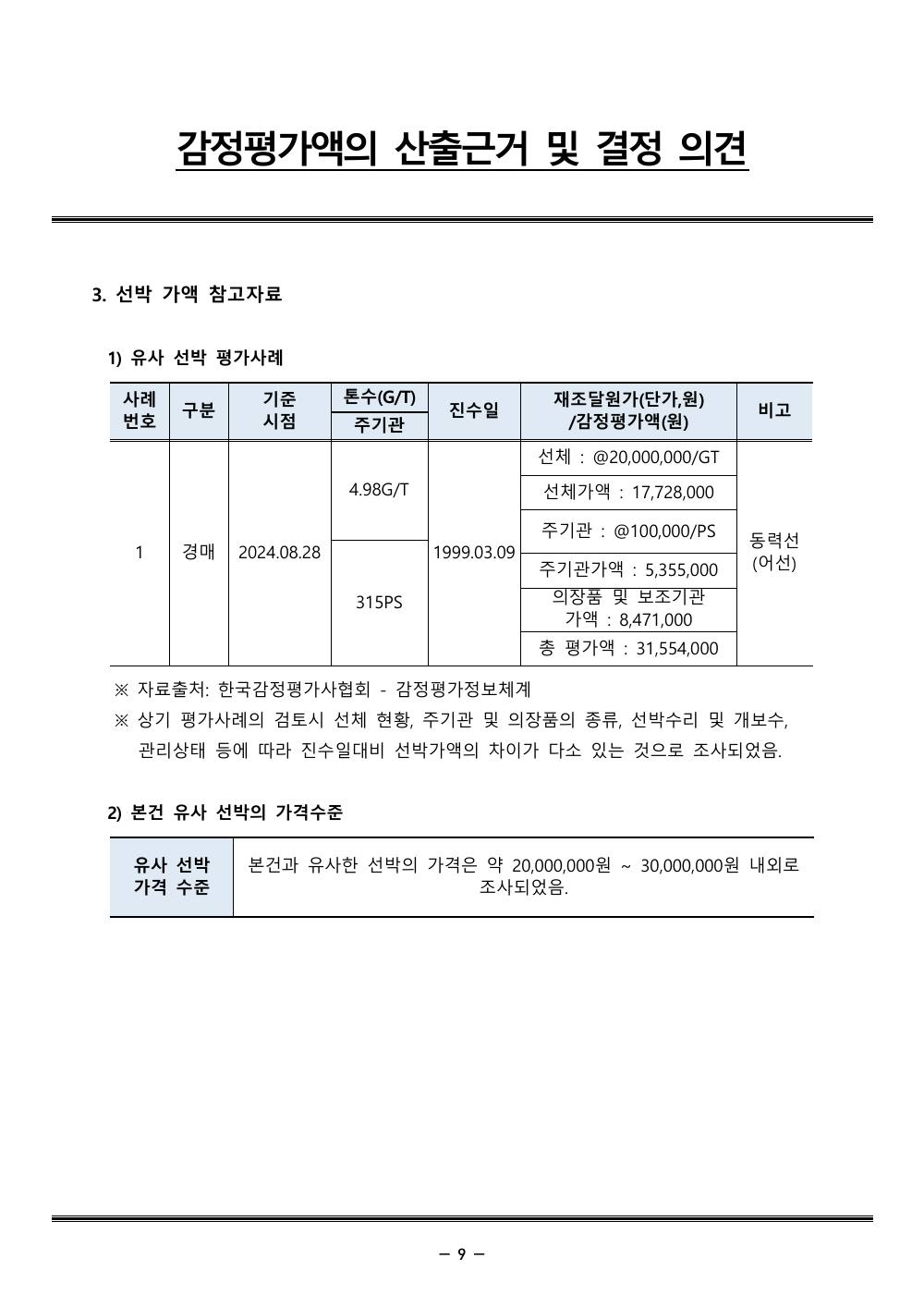 감정평가서 11페이지