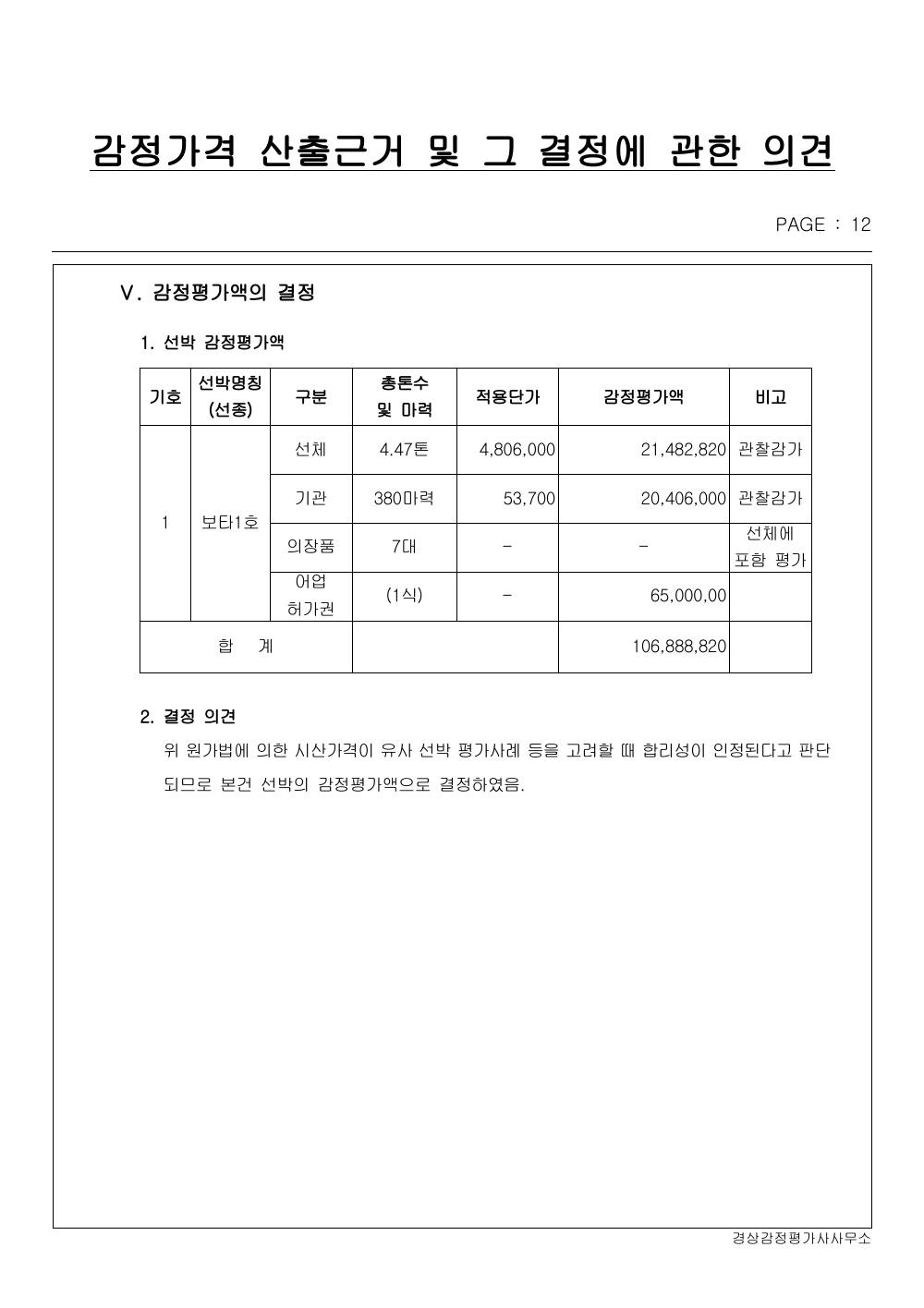 감정평가서 14페이지