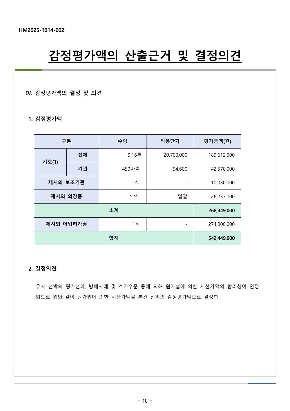 감정평가서 11페이지