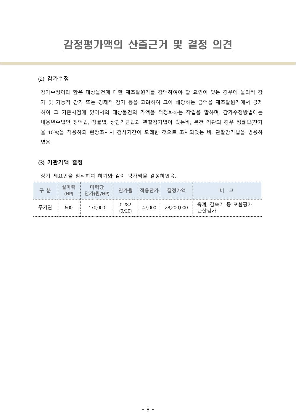 감정평가서 10페이지