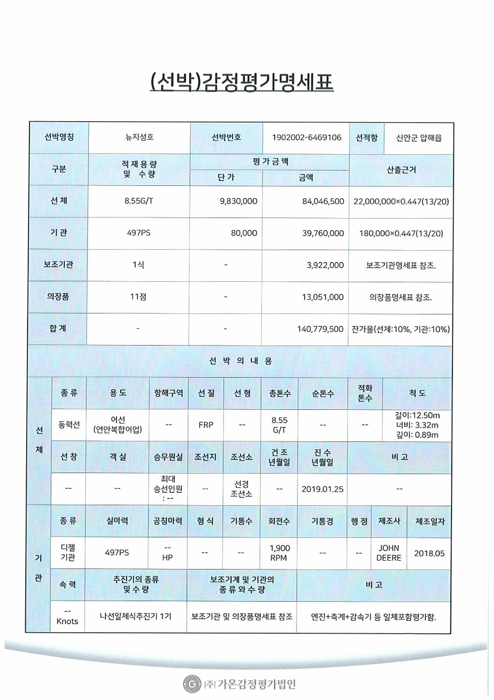 감정평가서 4페이지
