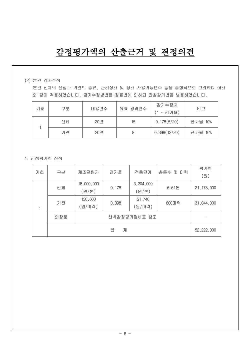 감정평가서 6페이지