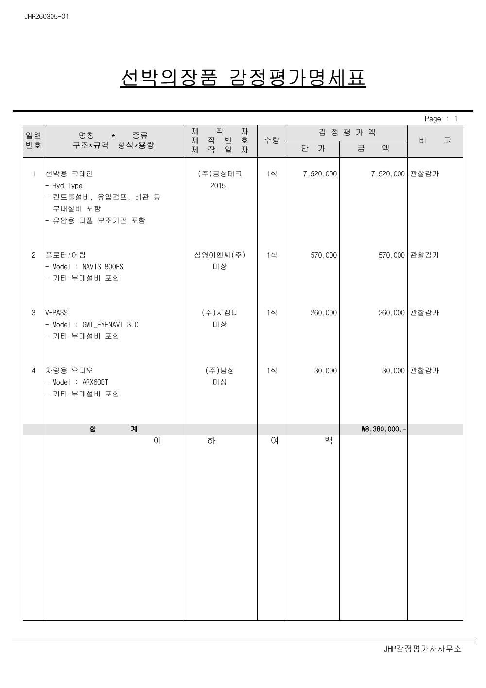 감정평가서 10페이지