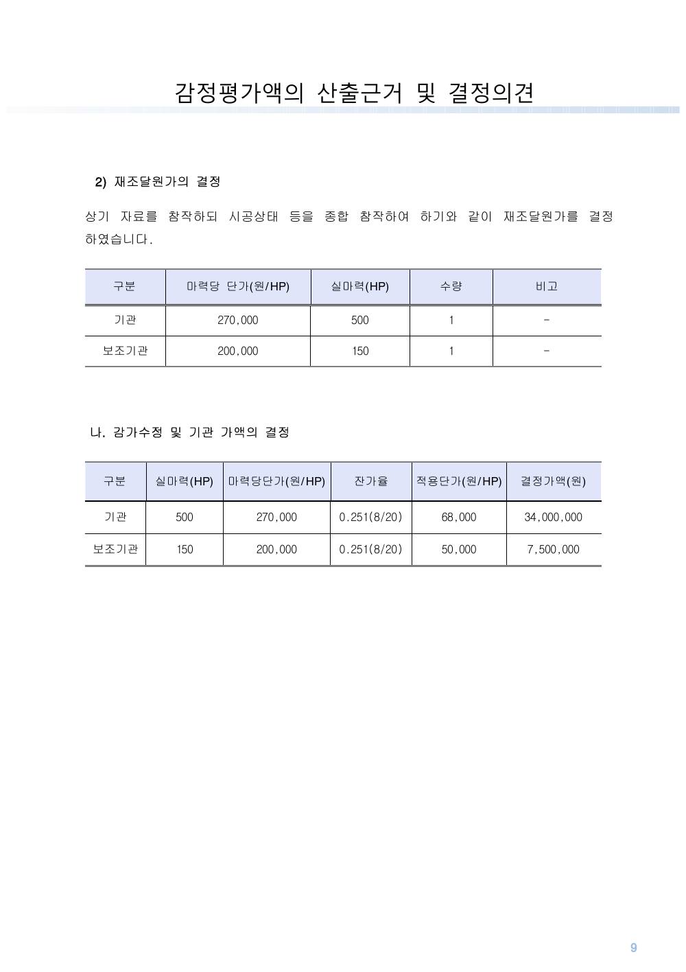 감정평가서 11페이지