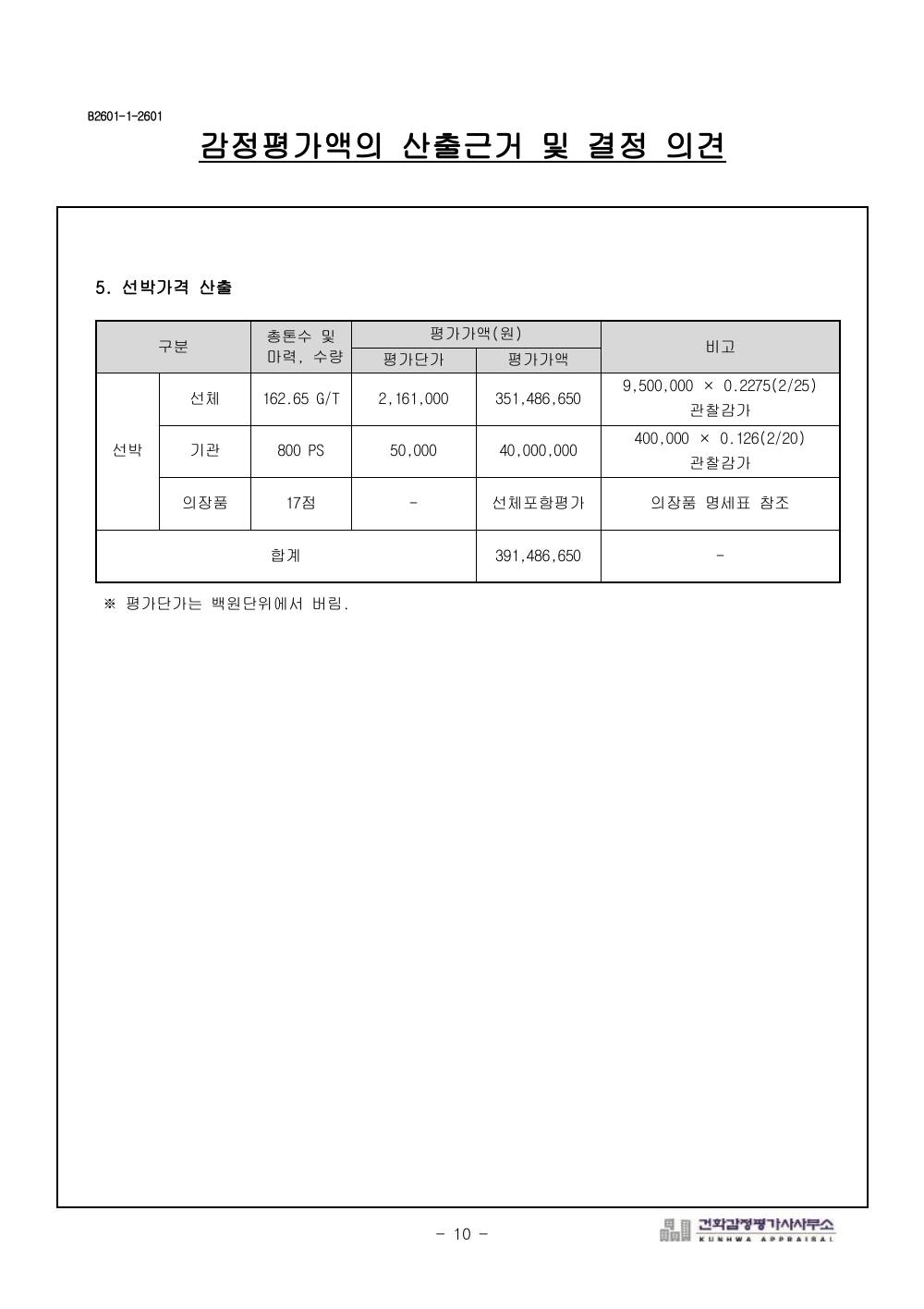 감정평가서 16페이지
