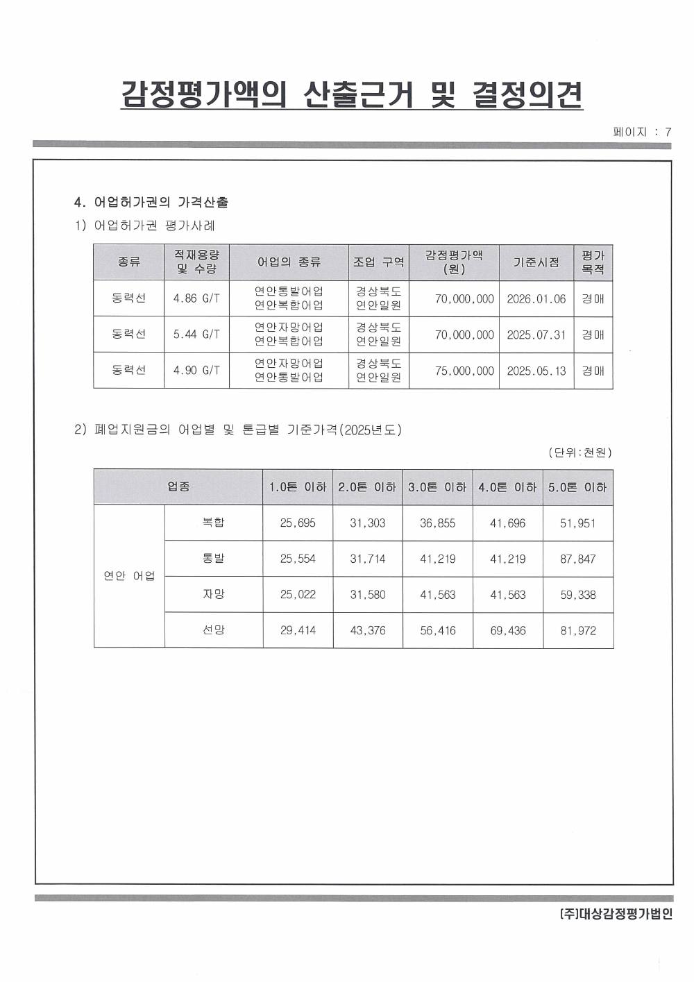 감정평가서 11페이지