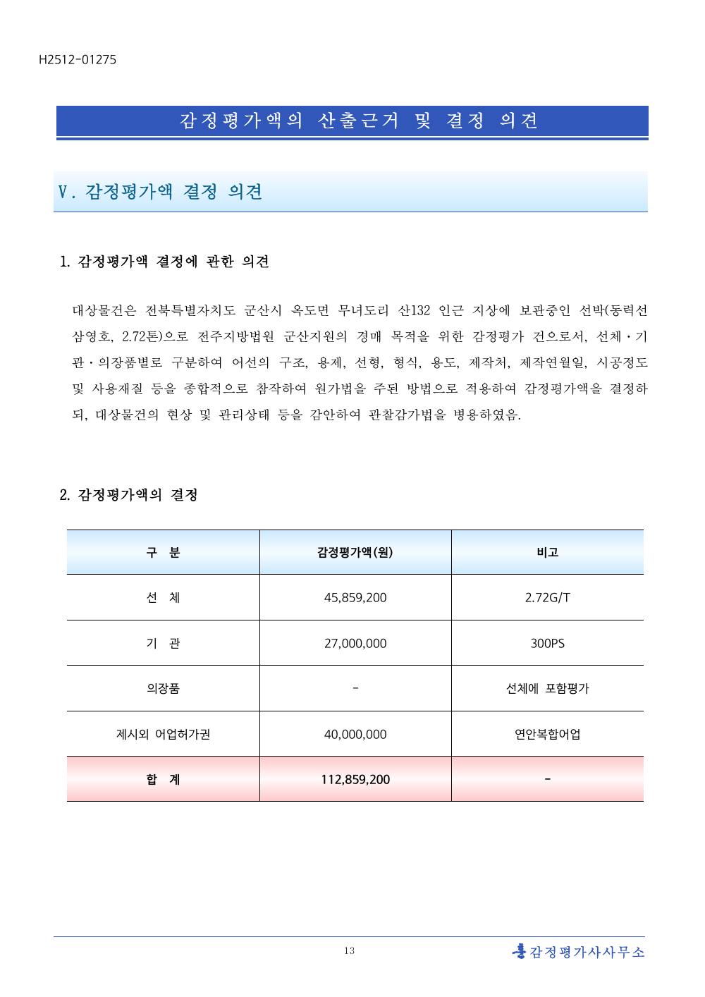 감정평가서 15페이지