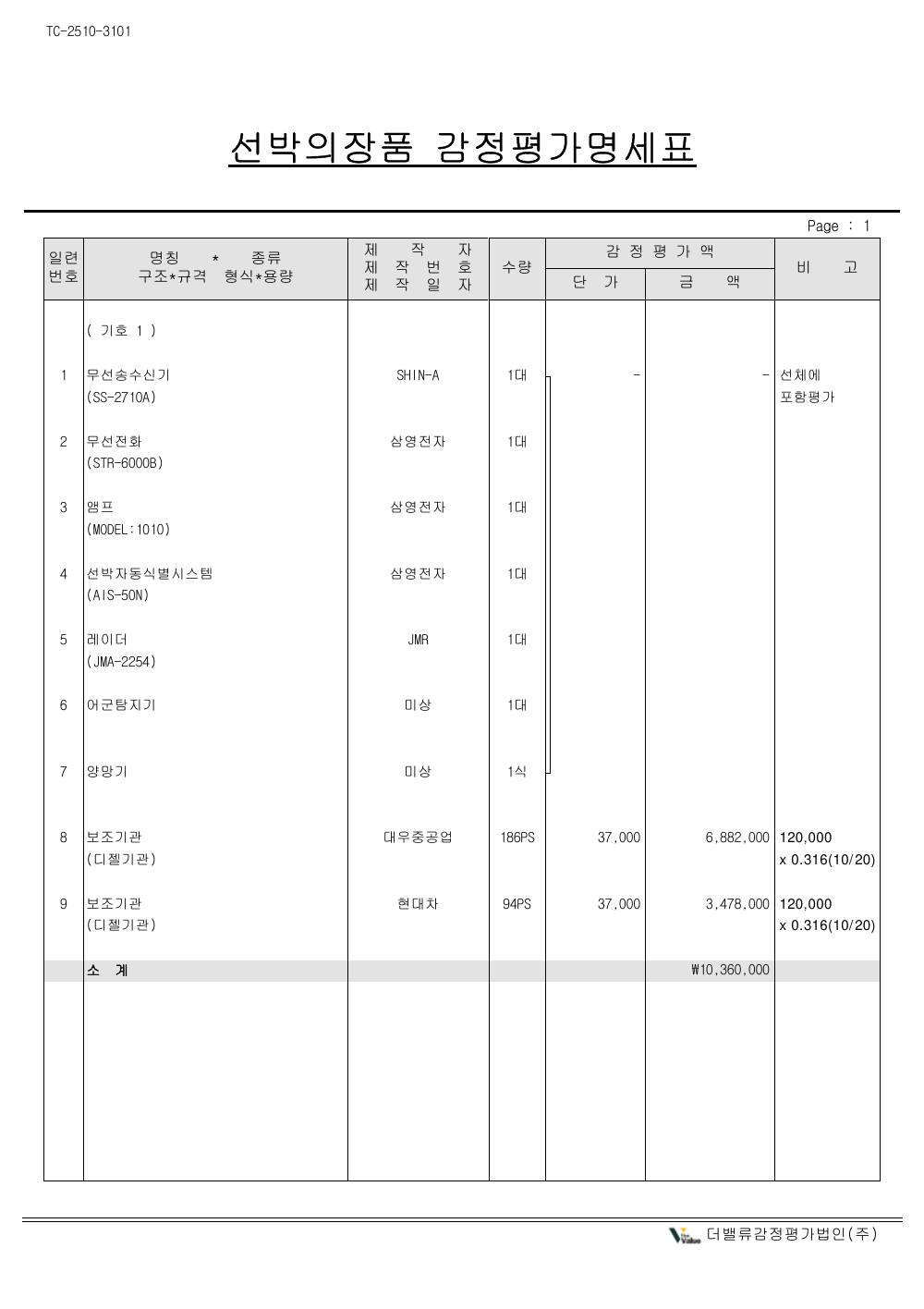 감정평가서 14페이지
