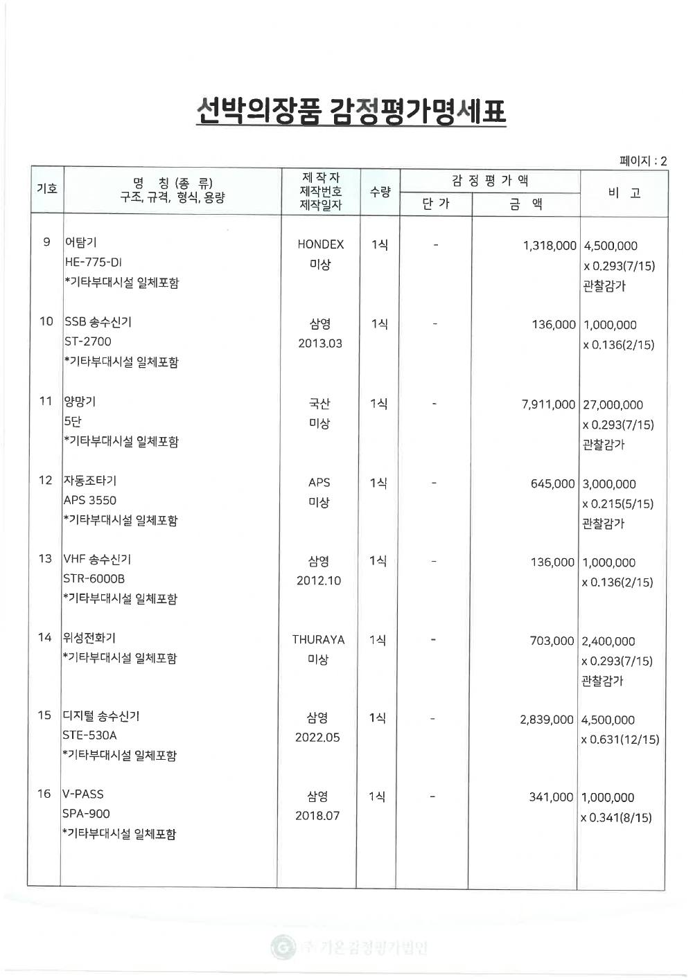 감정평가서 6페이지