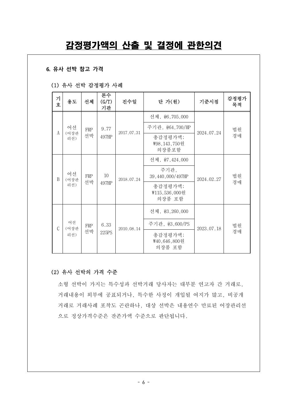 감정평가서 8페이지