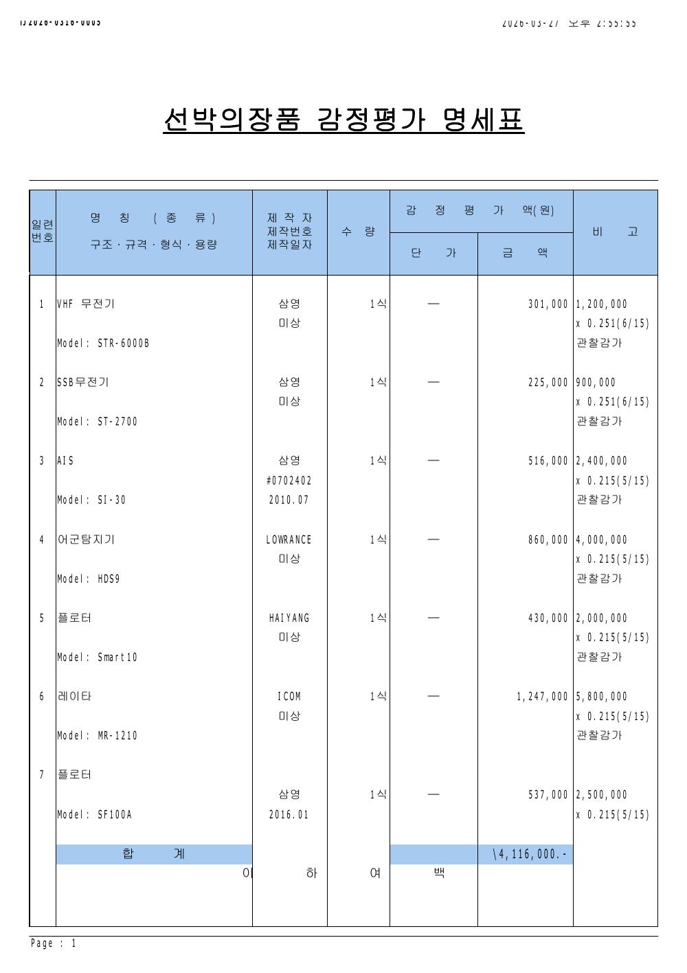 매각물건명세서 4페이지