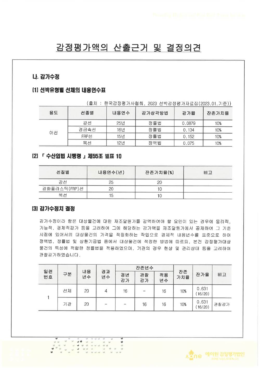 감정평가서 11페이지