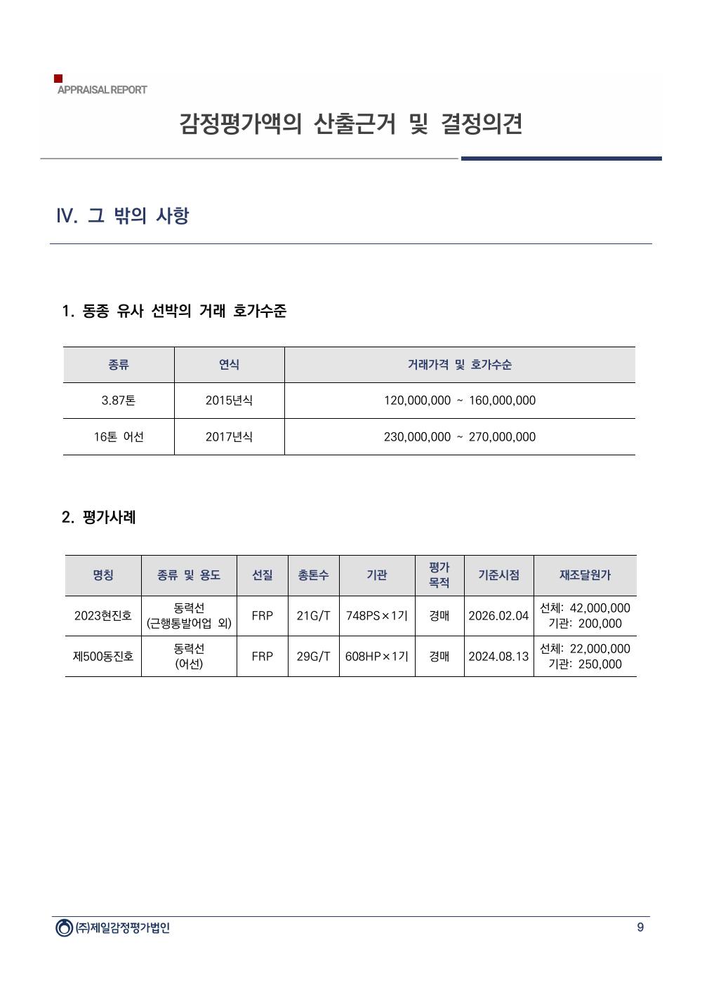 감정평가서 11페이지