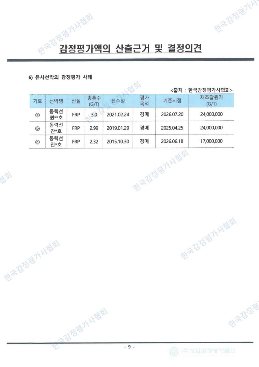 감정평가서 11페이지