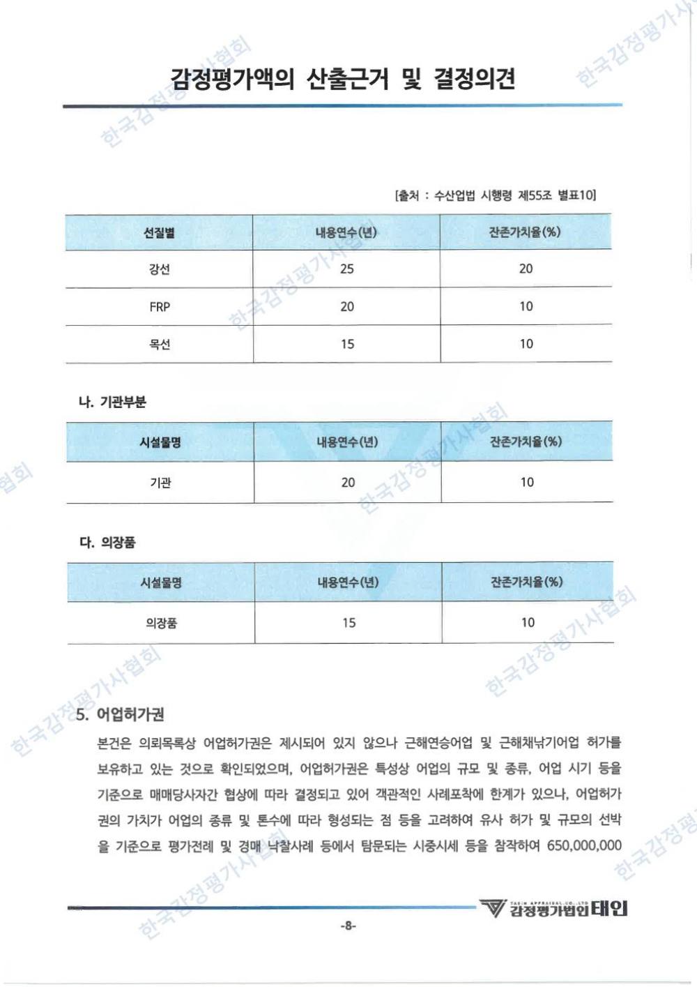 감정평가서 10페이지