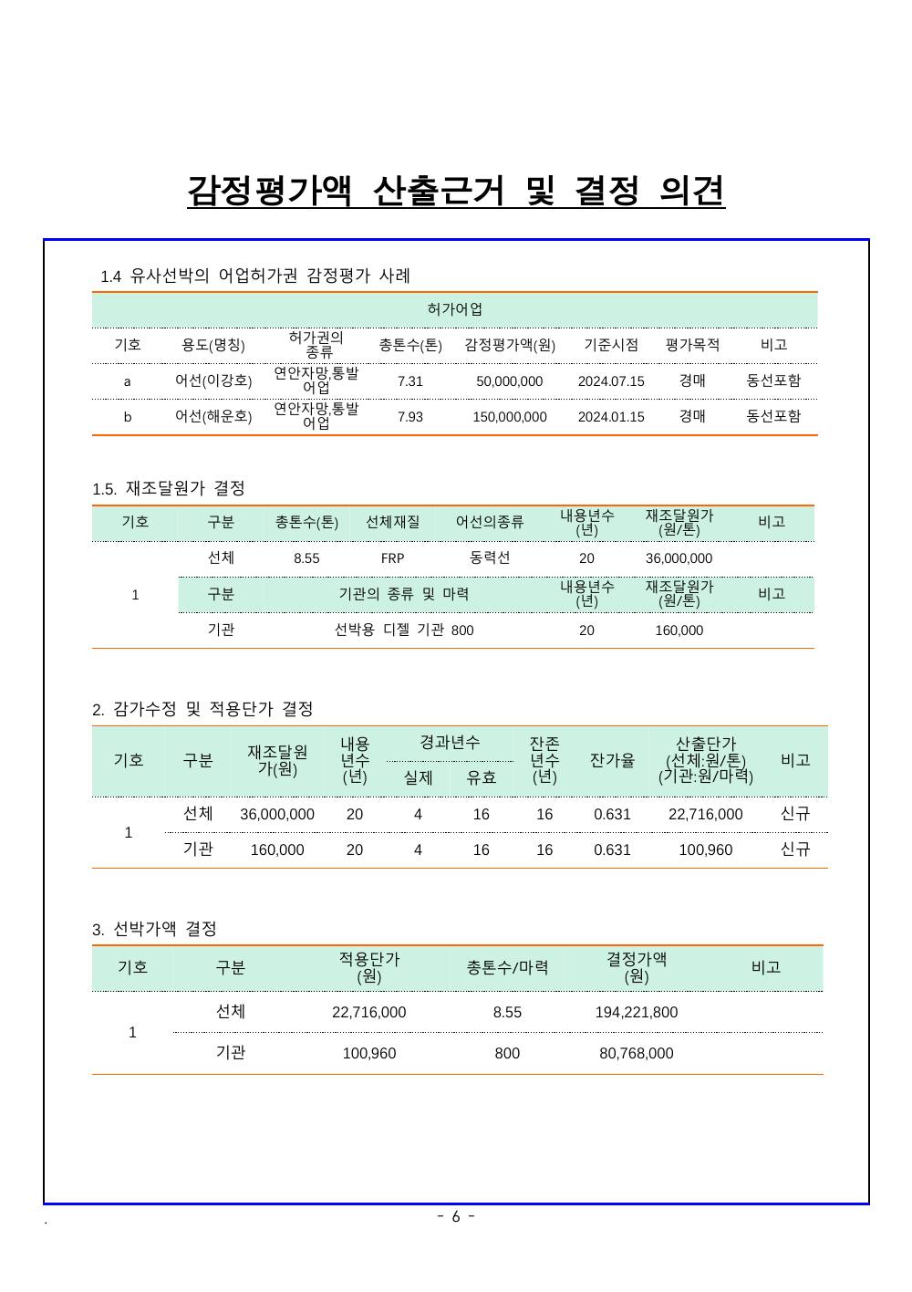 감정평가서 10페이지